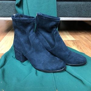Suede H&M heeled boots